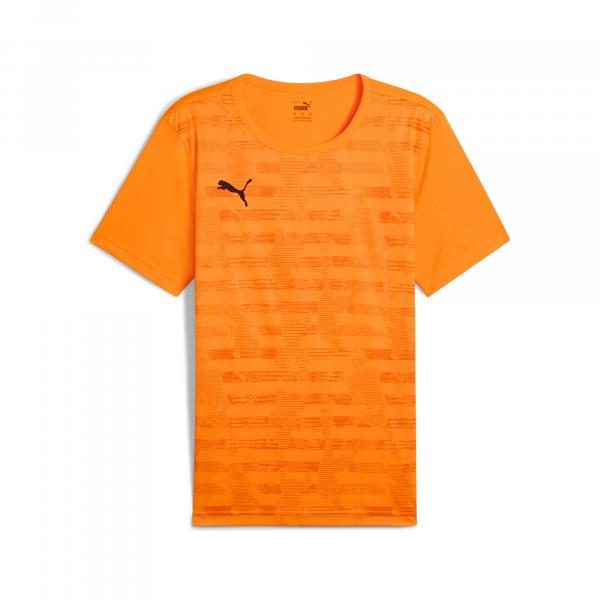 Męska koszulka z grafiką individualRISE PUMA Heat Fire Orange