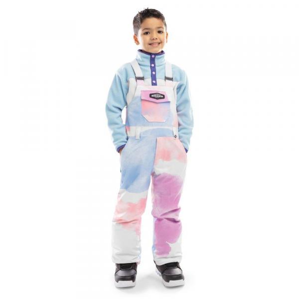 Chłopięce spodnie snowboardowe z szelkami Sporty zimowe Siroko KB1 Jazzy