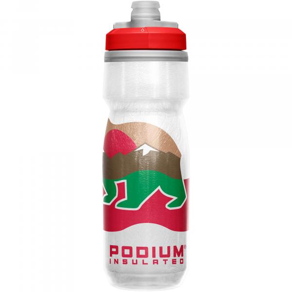 Bidon rowerowy izolowany CamelBak Podium Chill 620ml Edycja Limitowana