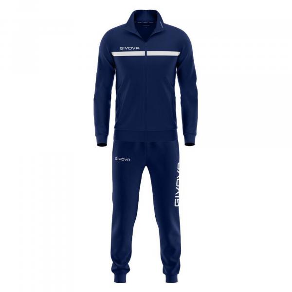 Givova Tuta Full Zip Sportset dla mężczyzn - Oddychający i zrównoważony