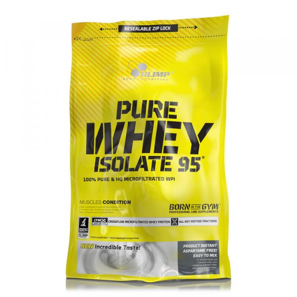 Pure Whey Isolate 95 OLIMP 600 g Lody Waniliowe