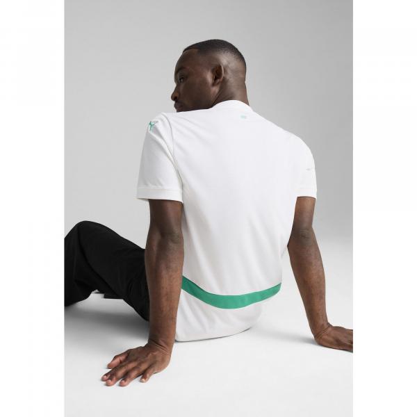 Męska koszulka domowa Senegal 2025 PUMA White Sport Green