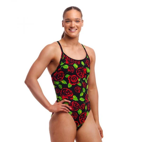 Strój kąpielowy damski jednoczęściowy na basen plażę Funkita
