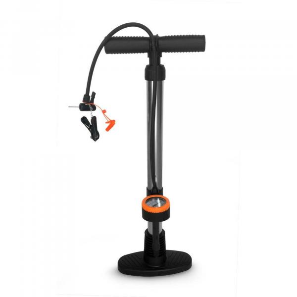 Pompka ręczna do piłek z ciśnieniomierzem 60 cm precyzyjne pompowanie