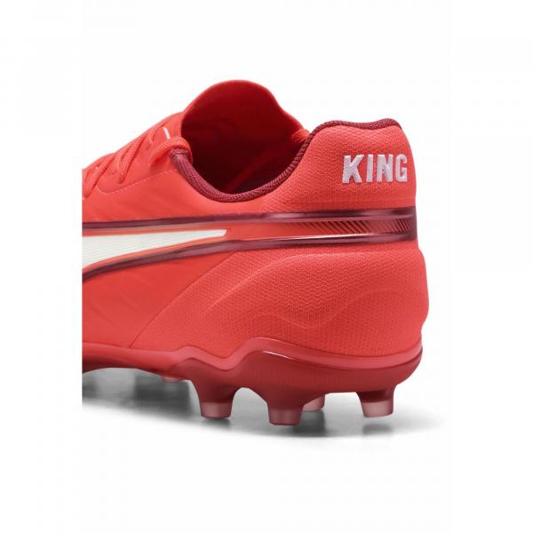 Buty piłkarskie KING MATCH FG/AG PUMA Glowing Red White Fire