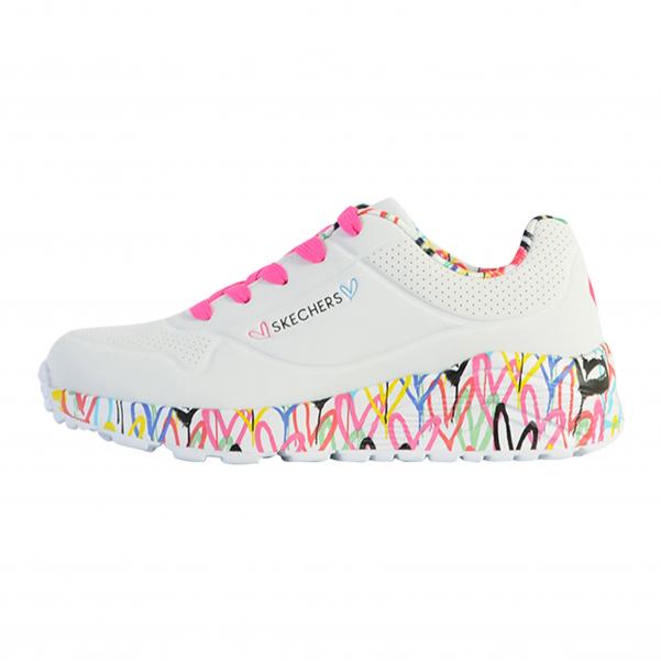 Buty sportowe Sneakersy dziewczęce, Skechers Uno Lite