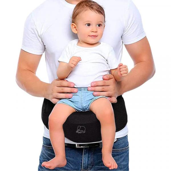 Deryan Pack Basic Luxe Nosidełko - Siedzisko biodrowe - Czarny