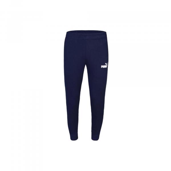 Puma Essentials Slim Pant, męskie spodnie dresowe, Granatowe