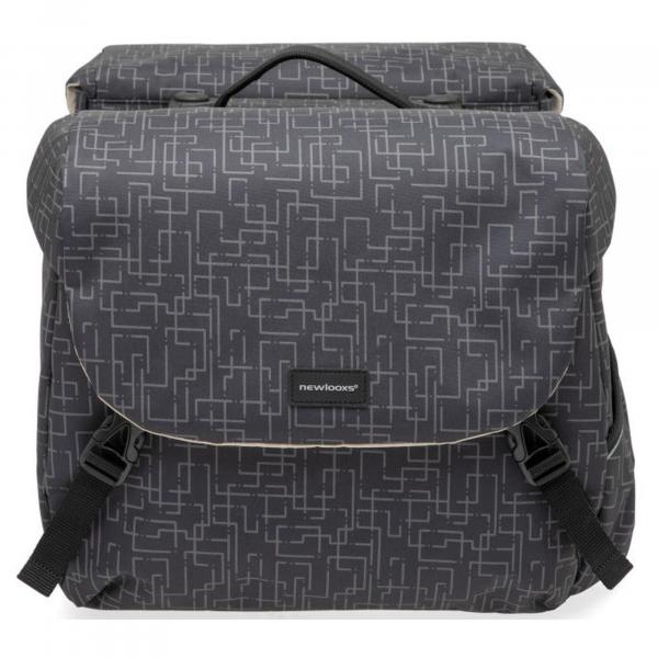 NEW LOOXS Plecak Mondi Joy Double Racktime, czarny