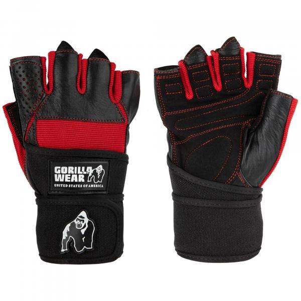 Dallas Wrist Owijki Gloves - Czarny/Czerwony