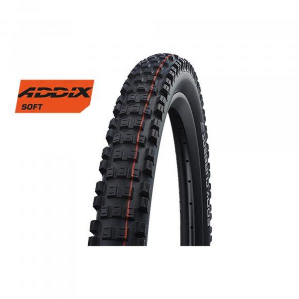 Grawitacja opon rowerów górskich - zatwierdzona Schwalbe eddy current rear addix