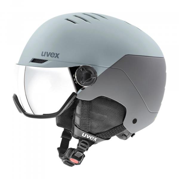 Kask narciarski Uvex Wanted Visor, z szybą