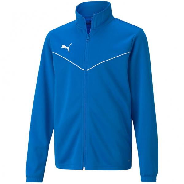 Bluza dla dzieci Puma teamRISE Training Poly Jacket Jr niebieska