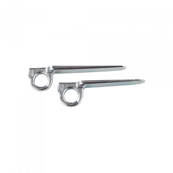 Hak wspinaczkowy Climbing Technology Eye Round 140 mm - silver
