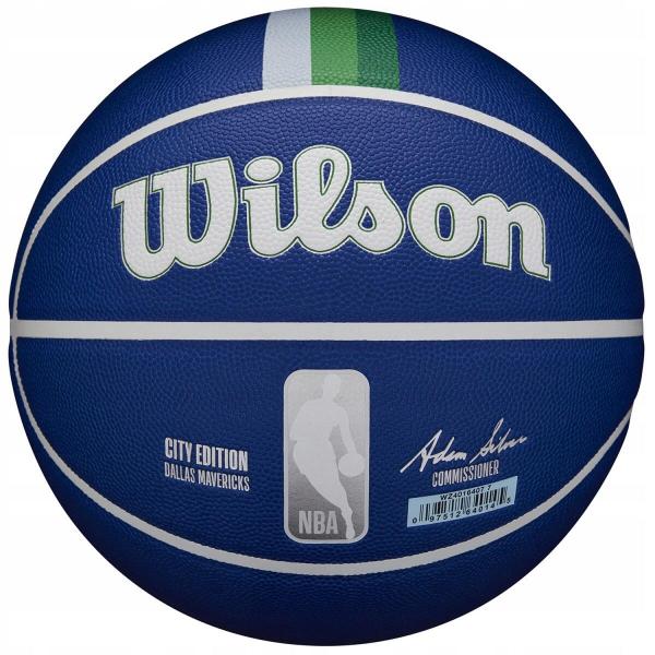 Piłka do koszykówki Wilson NBA Collector Dallas Mavericks Ball WZ4016407ID 7