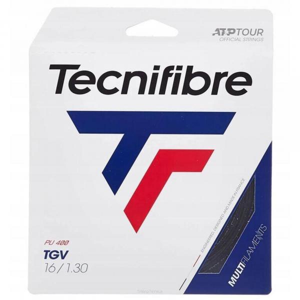 Naciąg tenisowy Tecnifibre TGV 1.30 czarny