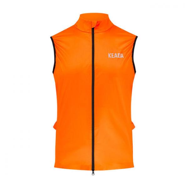 Damski Gilet Kolarski – Pomarańczowy