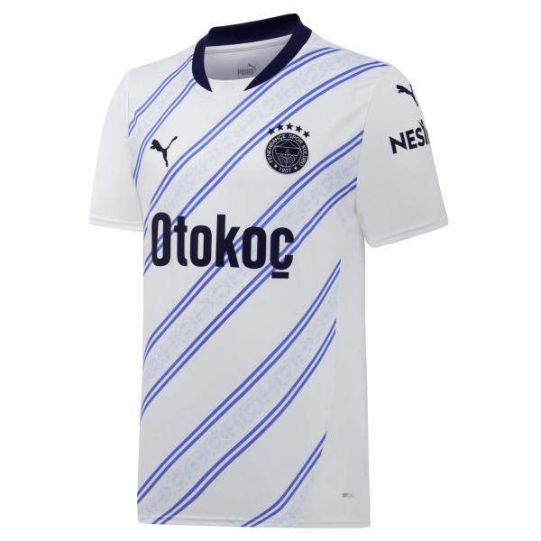 Męska koszulka wyjazdowa Fenerbahçe SK 24/25 PUMA White Dusky Blue