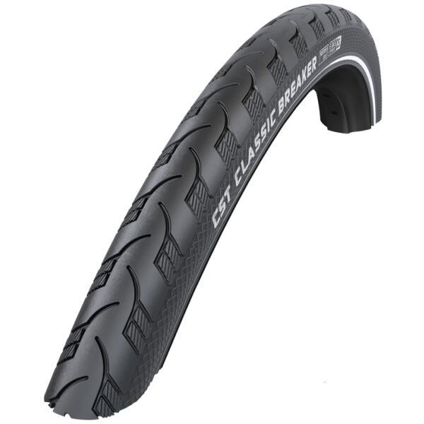 Opona sztywna z reflektorem CST Classic Breaker 28x1.25 32-622