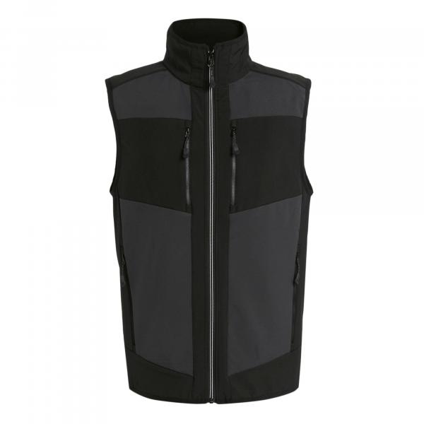 Ocieplana Męska Blok Kolorystyczny Softshell