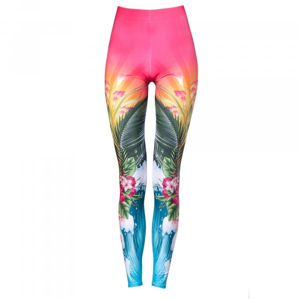 Legginsy sportowe damskie DEEP TRIP Aloha