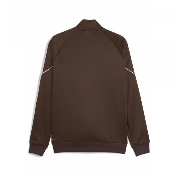 Męska kurtka FC St. Pauli KING Anthem PUMA Espresso Brown White