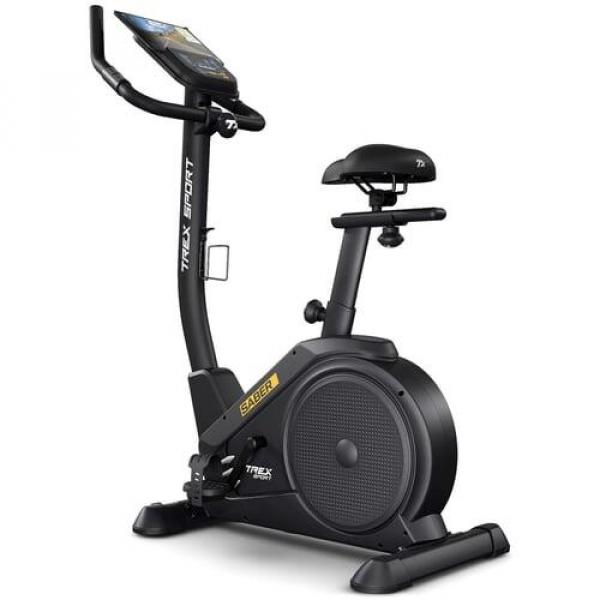 Rower stacjonarny elektryczno-magnetyczny SABER TX-750EB czarny