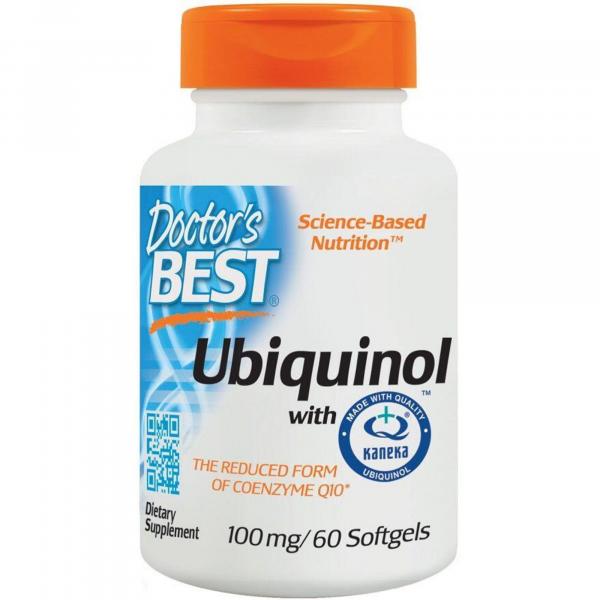 Doctor's Best Ubiquinol with Kaneka QH 100mg - 60 softgels