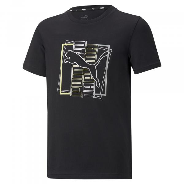 T-shirt z krótkim rękawem dla dzieci Puma ALPHA GRAPHIC