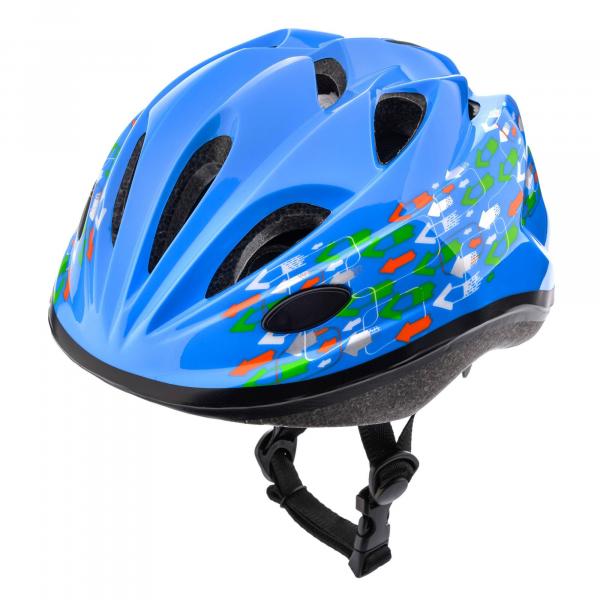 Kask rowerowy szosowy dziecięcy Meteor KS07 regulowany lekki z wentylacją