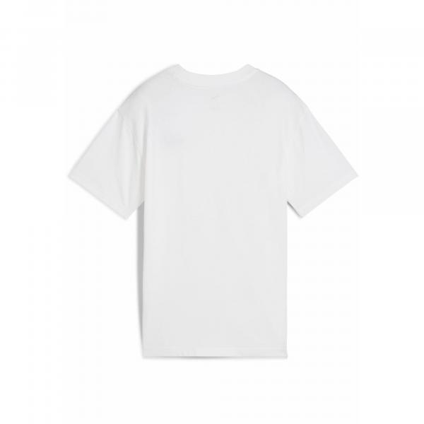 Młodzieżowa luźna koszulka ESS z małym logo No. 1 PUMA White