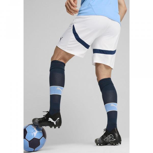Męskie szorty Manchester City 24/25 PUMA White Marine Blue