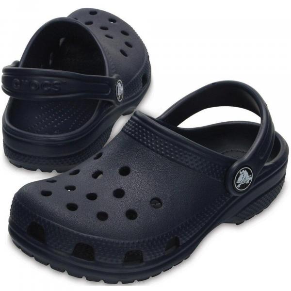 Klapki Crocs dla dzieci Crocband Classic Clog K Kids granatowe 204536 410