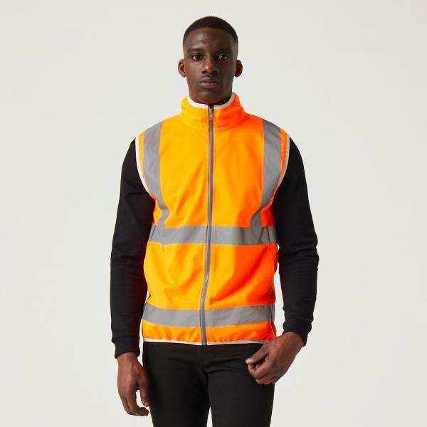Kamizelka robocza męska Hi-s Full Zip