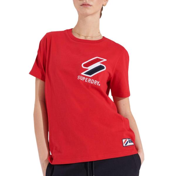 Koszulka turystyczna damska Superdry Sportstyle Chenille