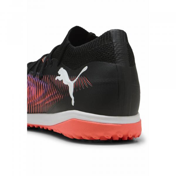 Buty piłkarskie FUTURE 8 MATCH TT PUMA Black White Glowing Red