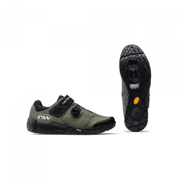 Buty rowerowe MTB enduro męskie NORTHWAVE Overland Plus zielone