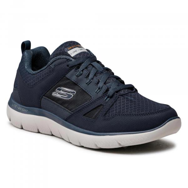 Buty na co dzień męskie SKECHERS SUMMITS NEW WORLD siateczka