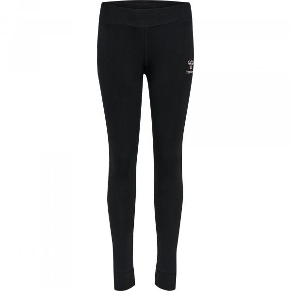 Dziecięce legginsy bawełniane Hummel Move Grid