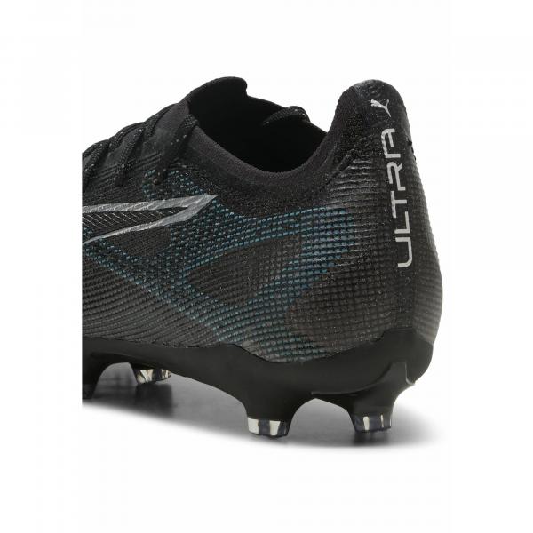 Buty piłkarskie ULTRA 5 PRO FG/AG PUMA Black Silver Bright Aqua Metallic Blue