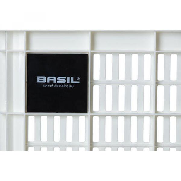 Skrzynia Rowerowa Z Recyklingu Crate L 40,0 Litrów 39 X 49 X 26 Cm - Jasna Biel