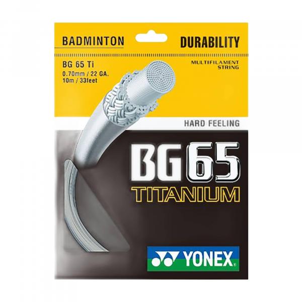 Naciąg badmintonowy YONEX BG 65 Ti Set 10 m