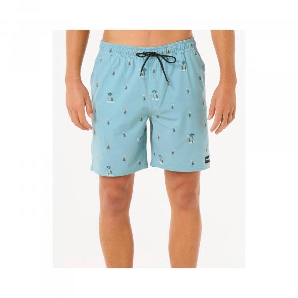 Spodenki surfingowe męskie Rip Curl Hula Breach Volley Niebieski