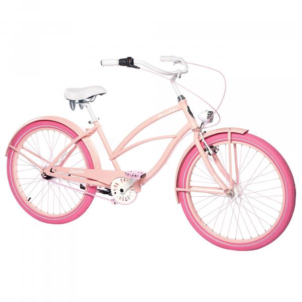 Rower miejski damski Plumbike La Donna Kim 7B z hamulcem v-brake