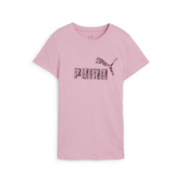 Damska koszulka ESS+ ANIMAL PUMA Mauved Out Pink