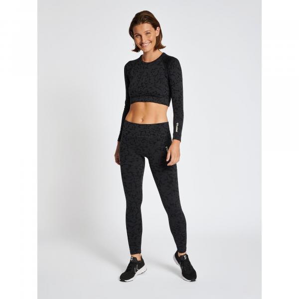 Damski bezszwowy crop top Hummel Mt Pi