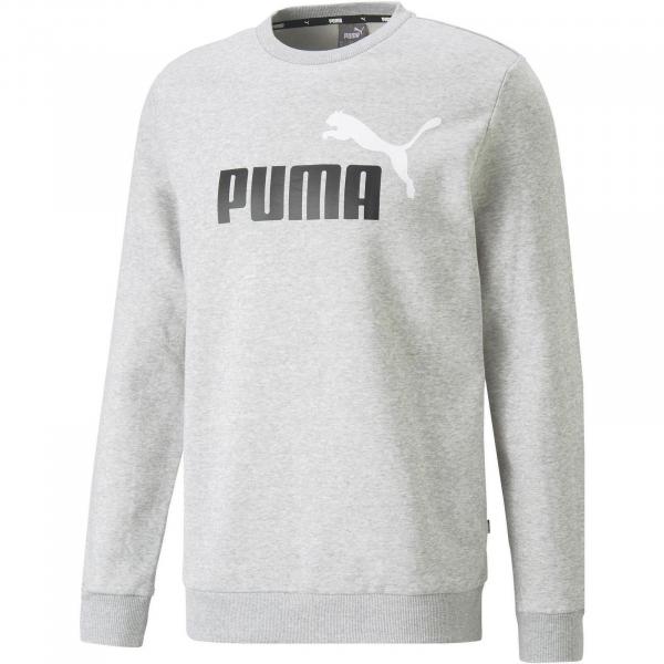 Bluza sportowa męska Puma ESS+ 2 Col Big Logo Crew FL