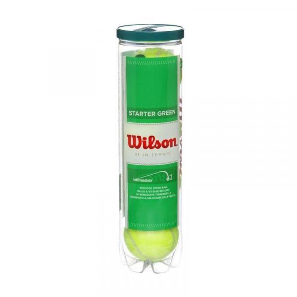 Piłki tenisowe Wilson Starter Green 4 szt