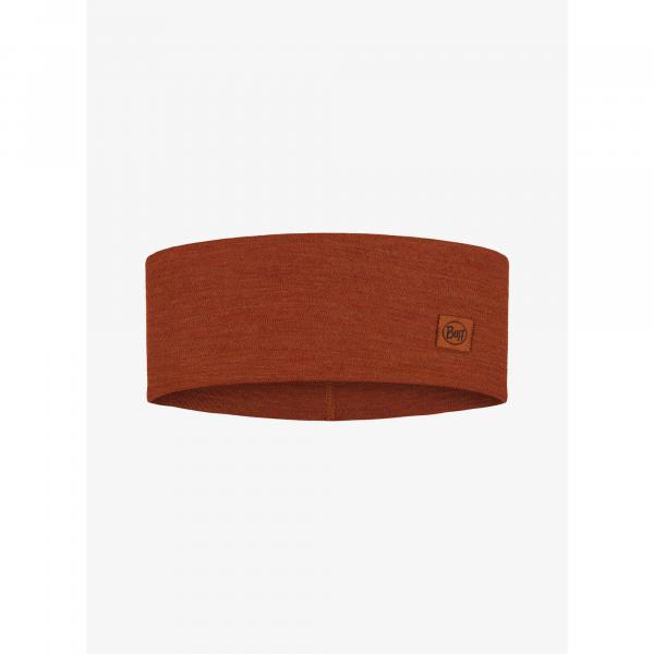 Opaska na głowę Buff Merino Wide Headband - solid cinnamon