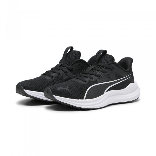 Młodzieżowe buty do biegania Reflect Lite PUMA Black White